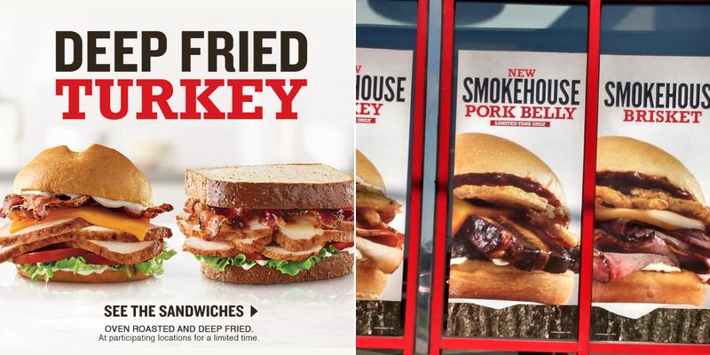 Arby's Menu