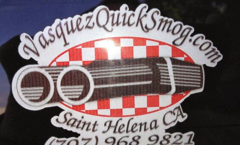 Vasquez Quick Smog Star Certified Saint Helena