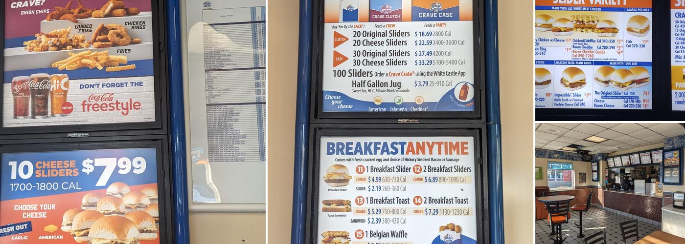 White Castle Menu