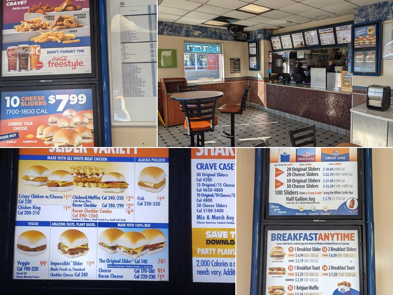 White Castle Menu