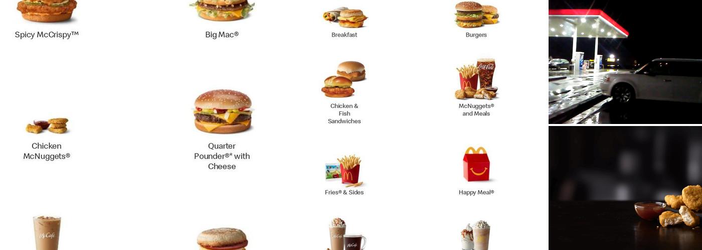McDonald's Menu