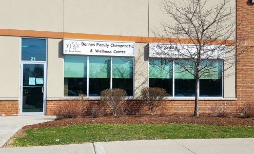 Barnes Family Chiropractic & Wellness Centre Waterloo 620 Davenport Rd Unit 21, Waterloo Ontario N2V 2C2