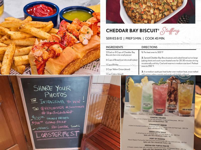Red Lobster Menu