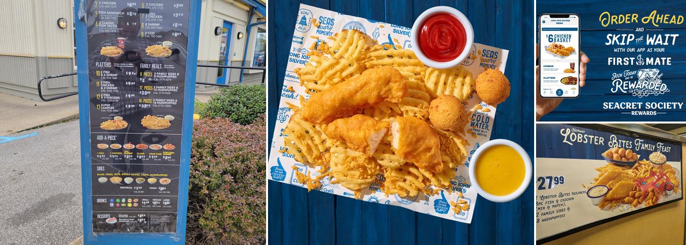Long John Silver's Menu