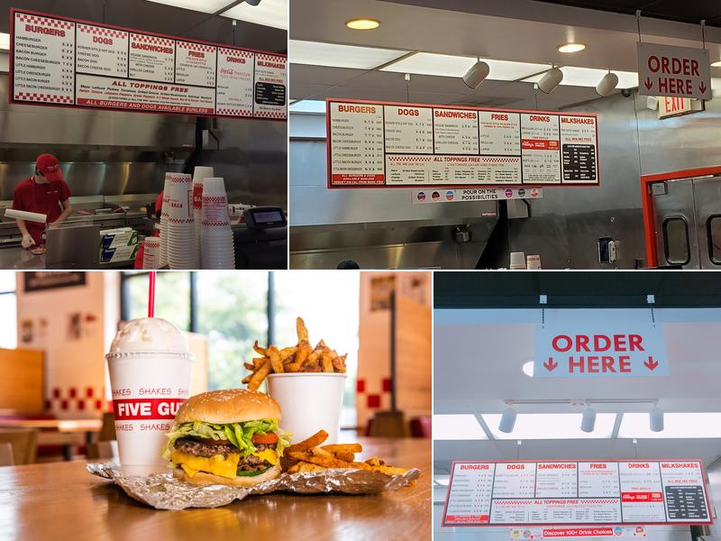 Five Guys Menu