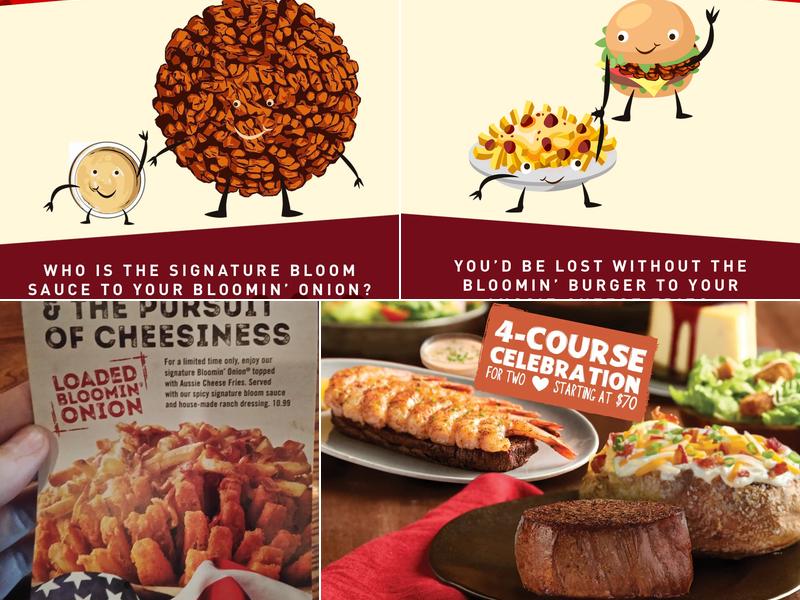 Outback Steakhouse Menu