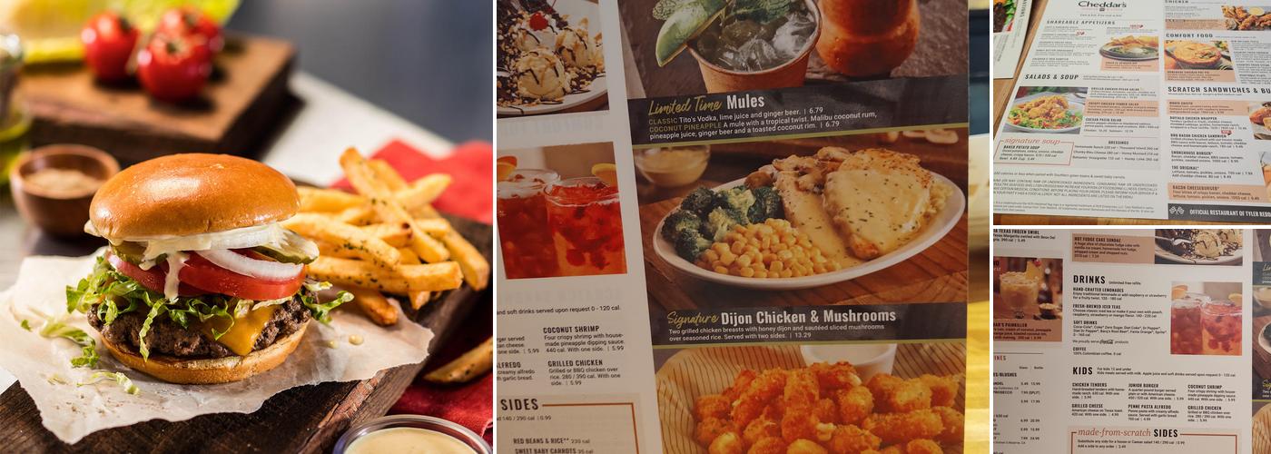 Cheddar's Scratch Kitchen Menu