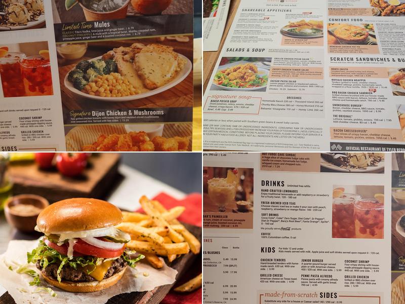 Cheddar's Scratch Kitchen Menu