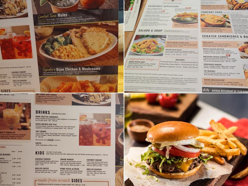 Cheddar's Scratch Kitchen Menu