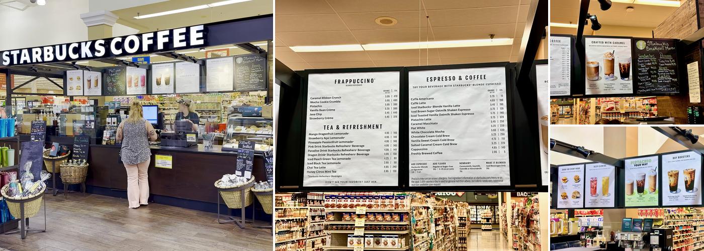 Starbucks Menu