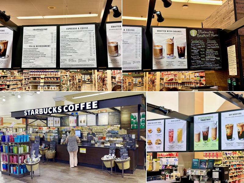 Starbucks Menu