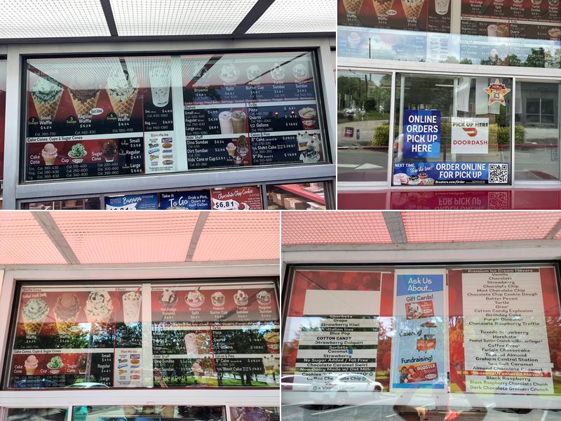 Bruster's Real Ice Cream Menu