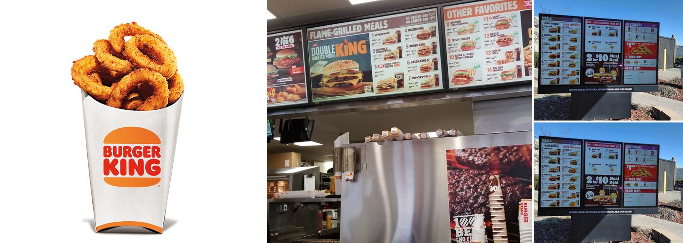 Burger King Menu