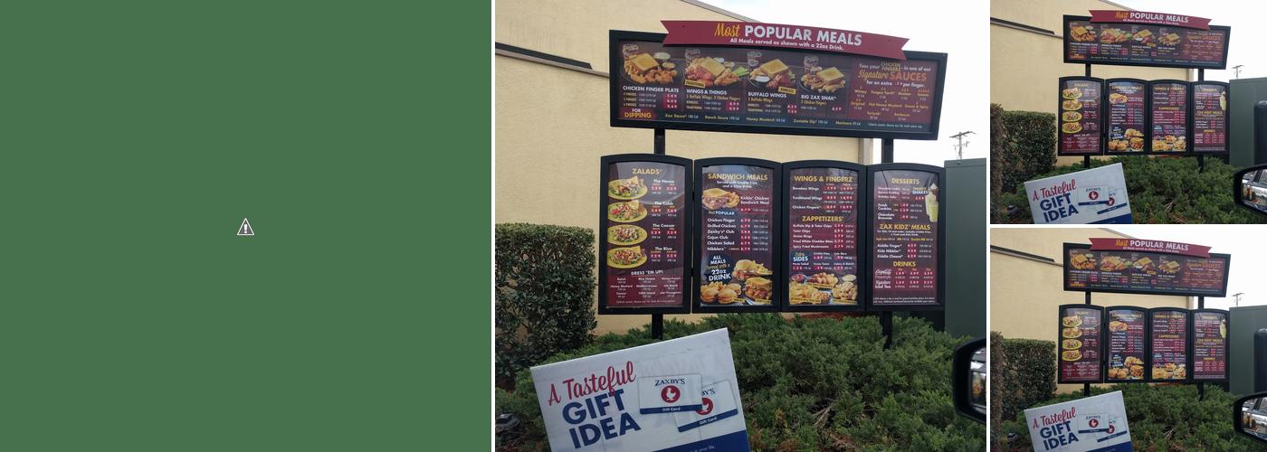 Zaxbys Chicken Fingers & Buffalo Wings Menu