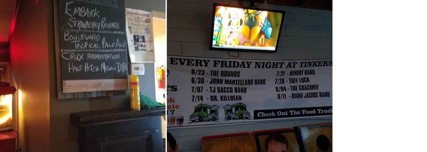 Morts at Tinkers LLC Menu