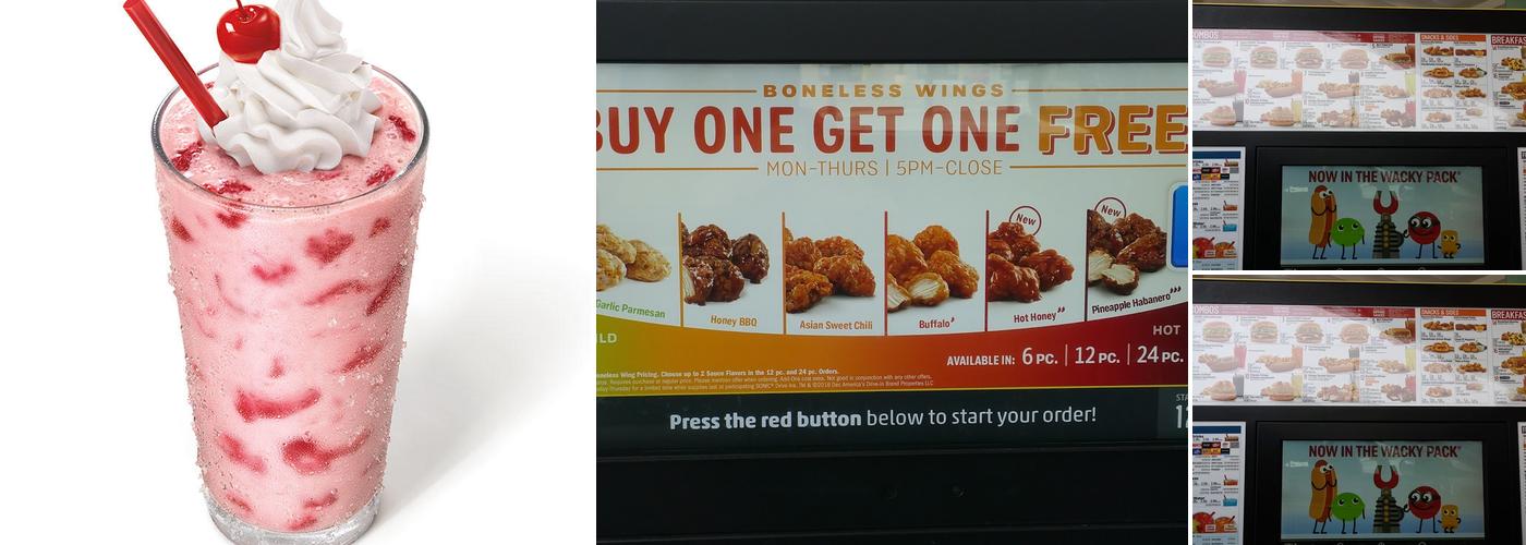 Sonic Drive-In Menu