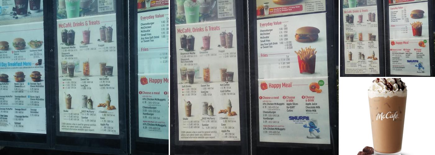 McDonald's Menu