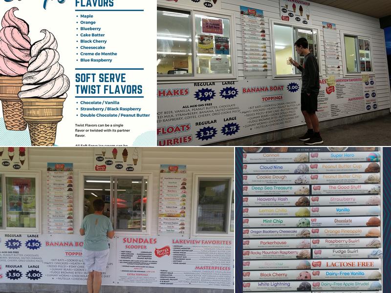 Scoops Menu