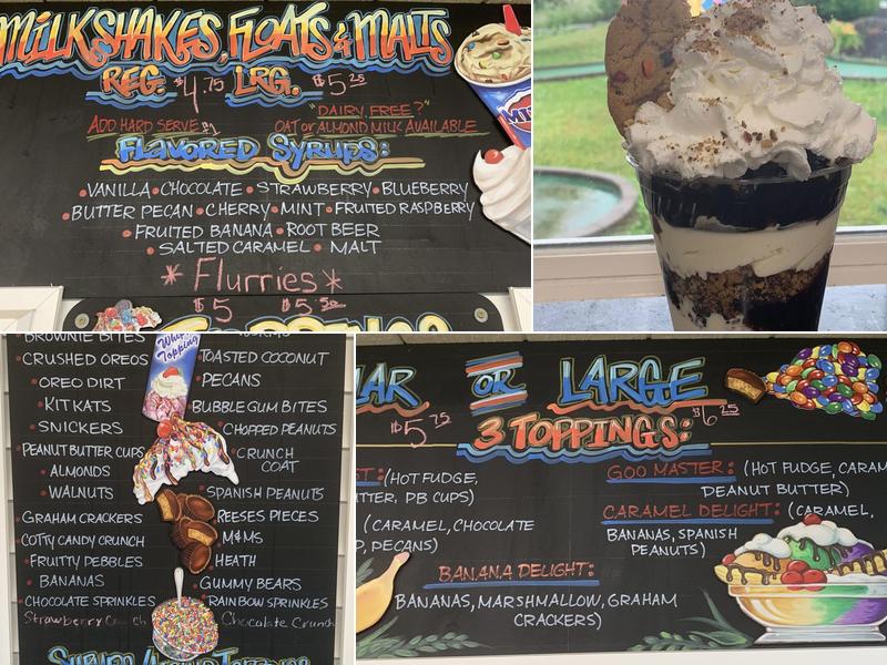 Scoops Menu