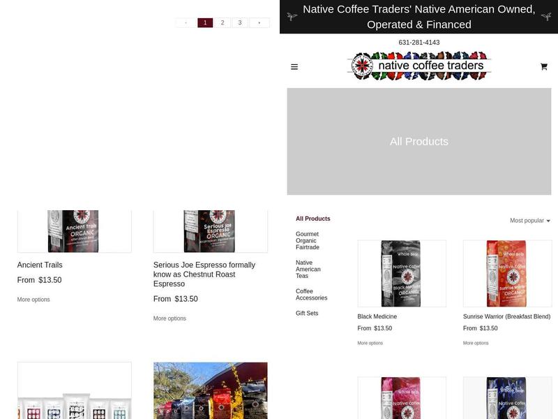 Native Coffee Traders Menu