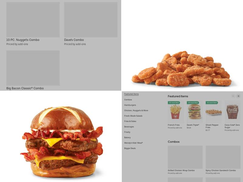 Wendy's Menu