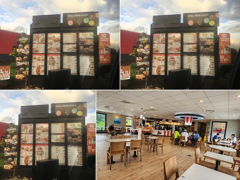 KFC Menu