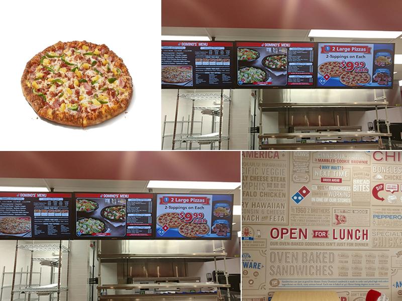 Domino's Pizza Menu