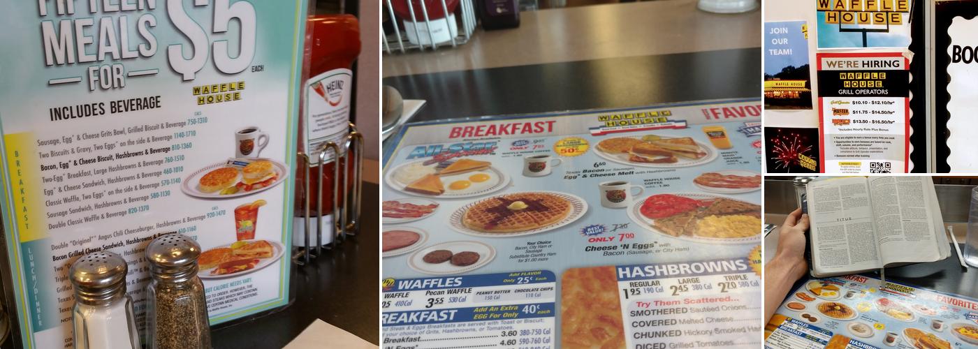 Waffle House Menu