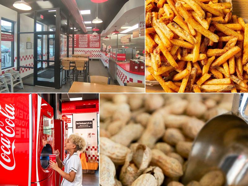 Five Guys 1435 Blowing Rock Rd, Boone