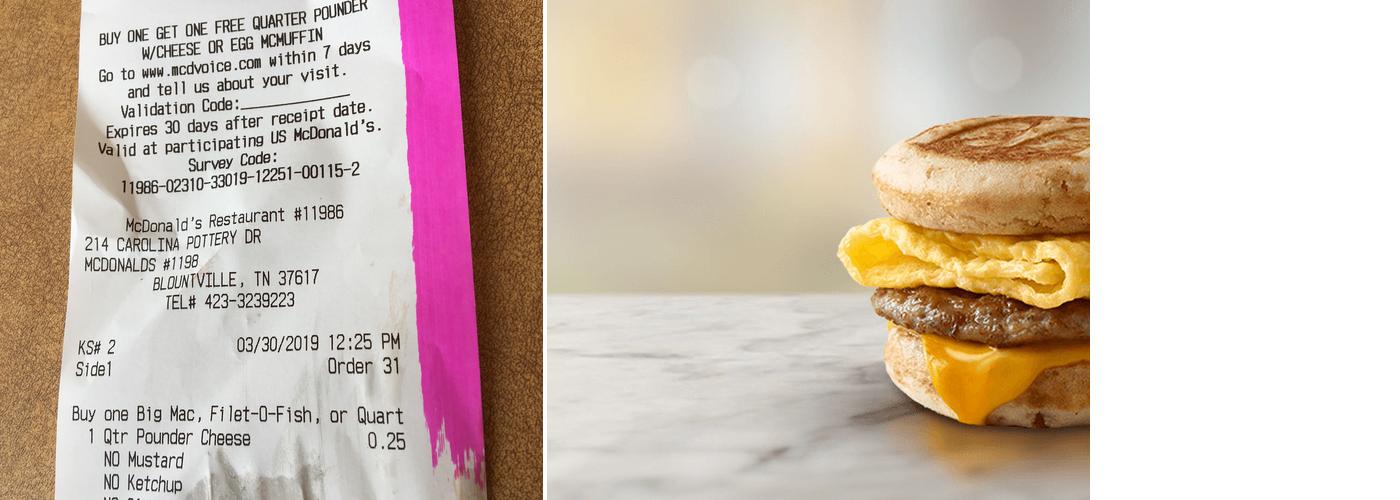 McDonald's Menu