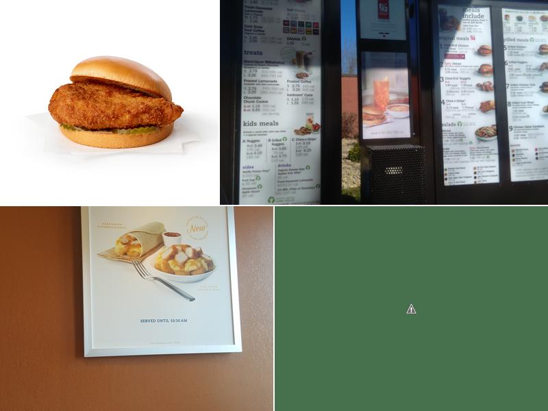 Chick-fil-A Menu