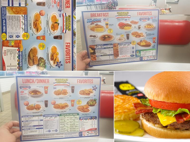 Waffle House Menu