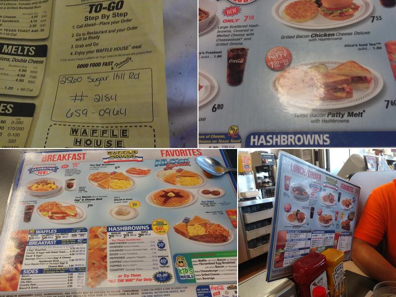 Waffle House Menu