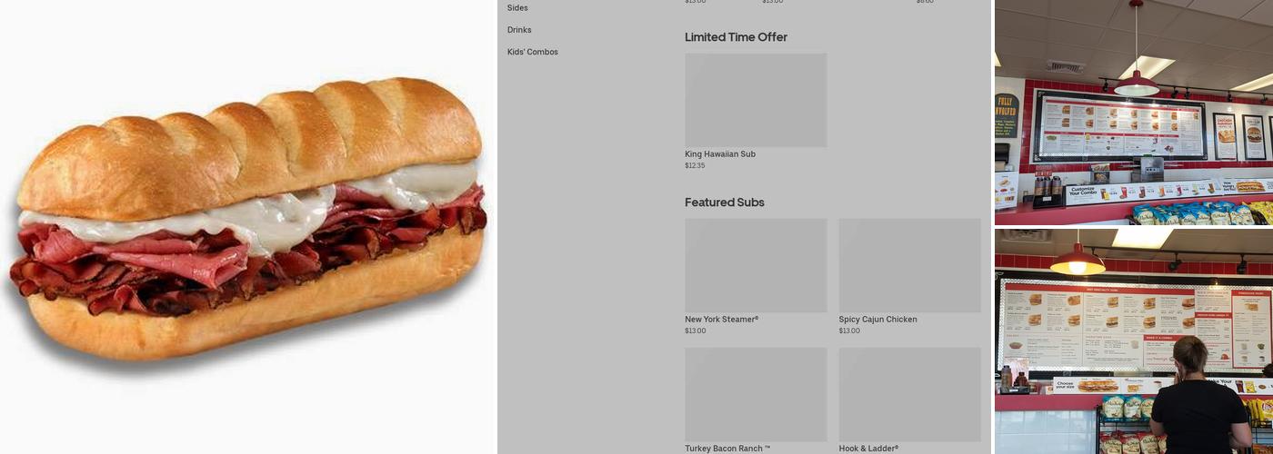 Firehouse Subs Morganton Menu