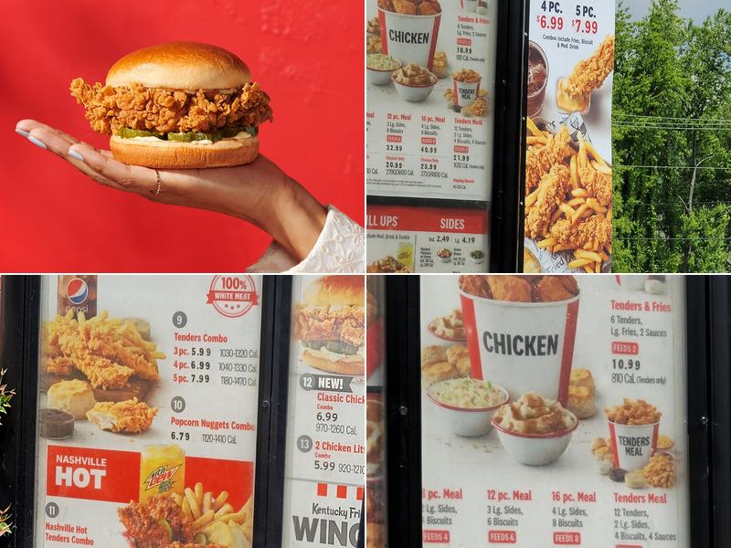 KFC Menu