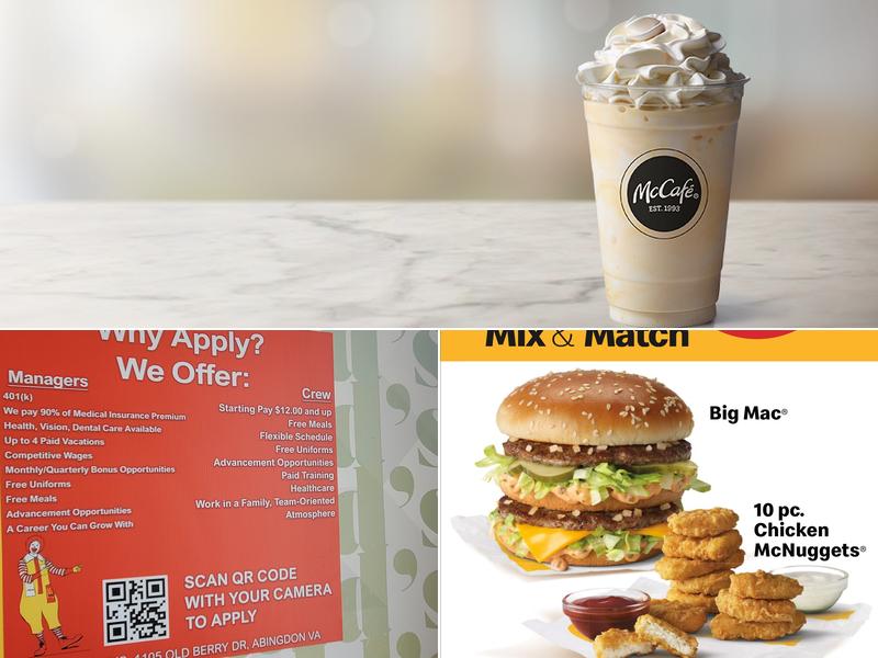 McDonald's Menu