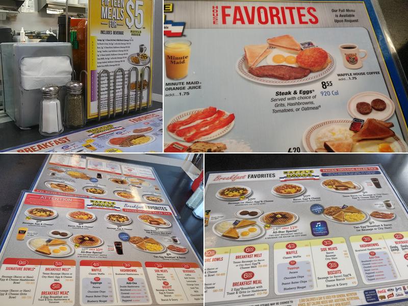 Waffle House Menu