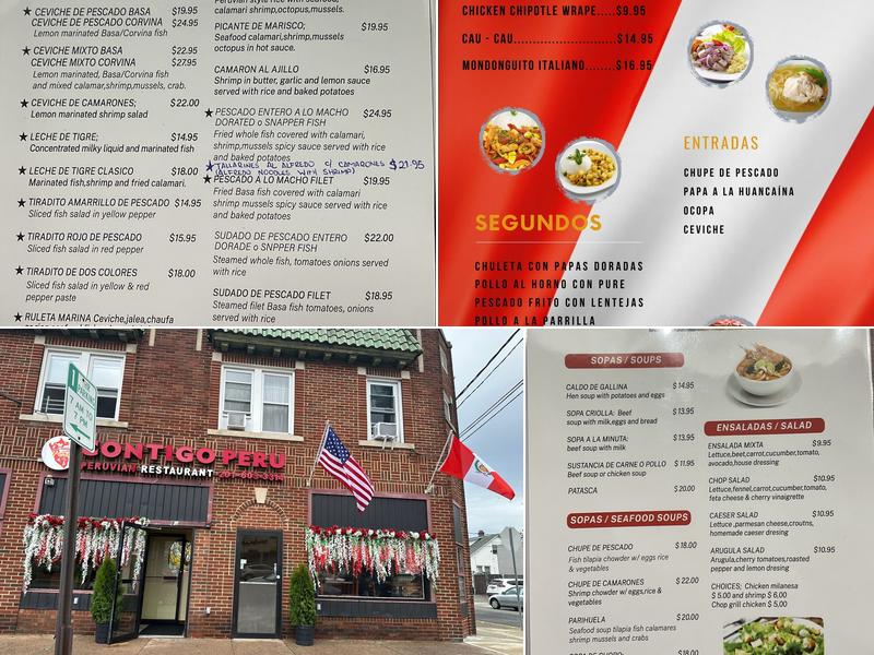 CONTIGO PERU Menu