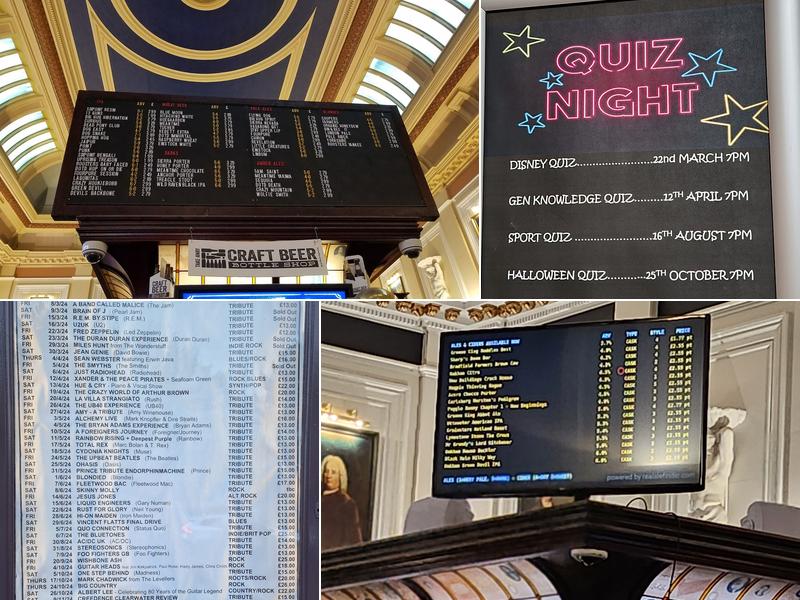 The Standing Order - JD Wetherspoon Menu