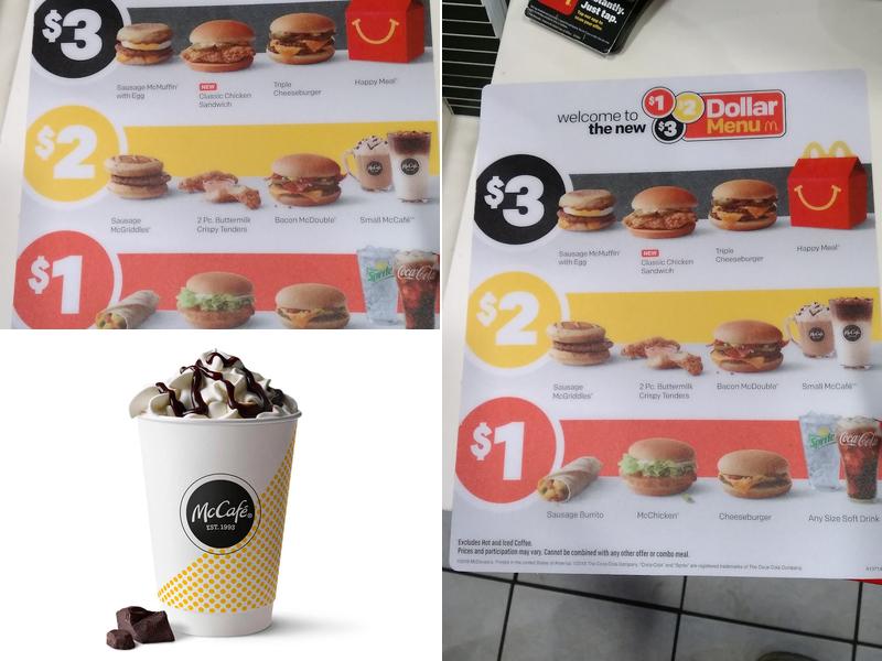 McDonald's Menu