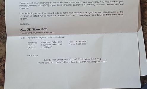 Navarro Pain Control Group Inc