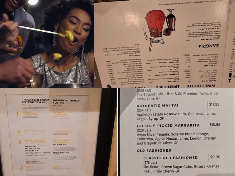 The Melting Pot Menu