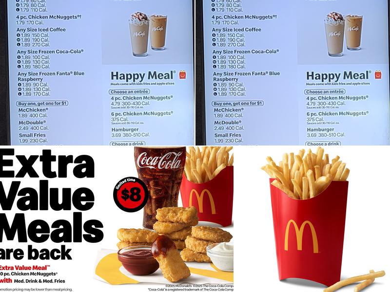 McDonald's Menu