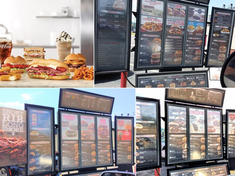 Arby's Menu