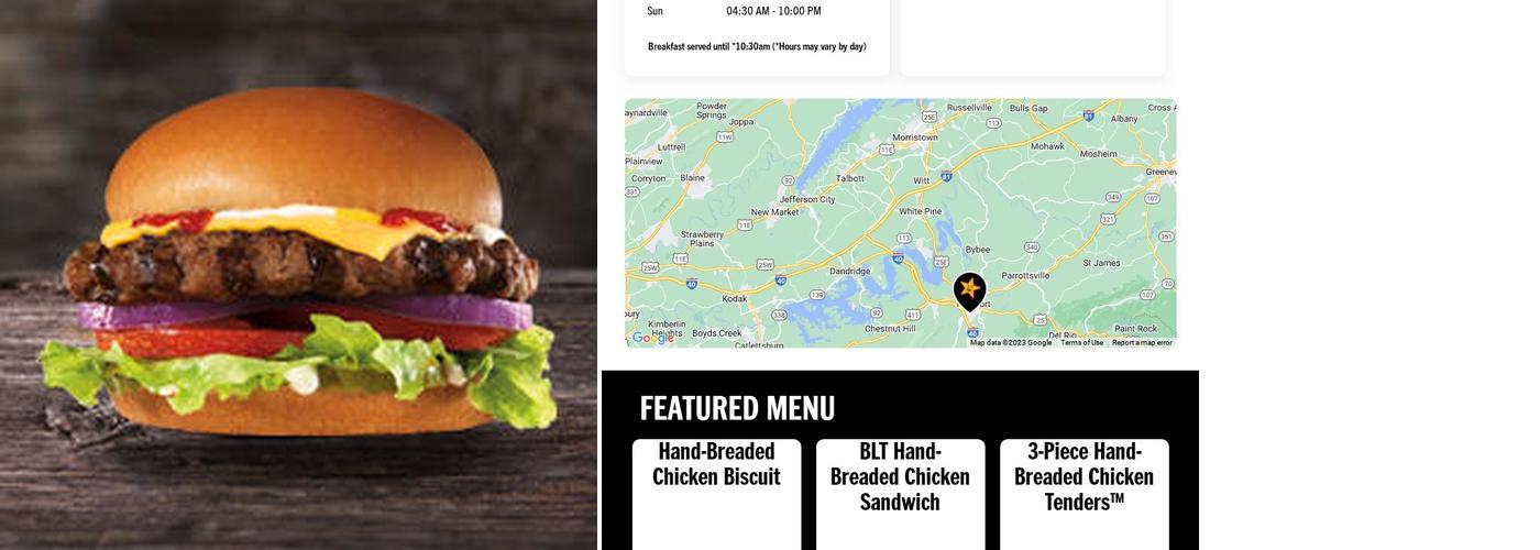Hardee’s Menu