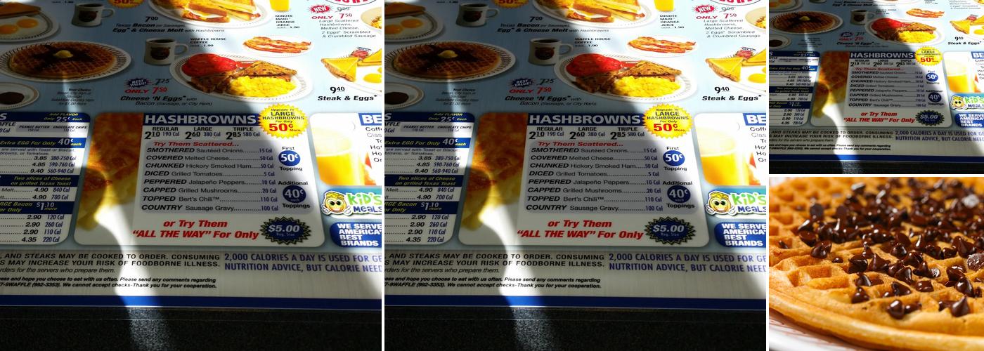 Waffle House Menu
