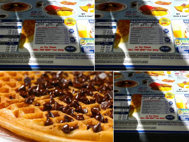 Waffle House Menu