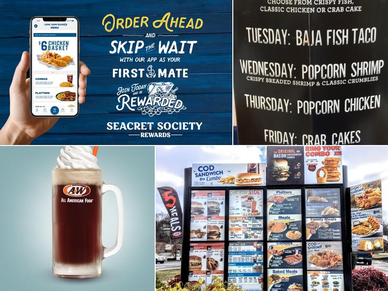 Long John Silver's | A&W Menu