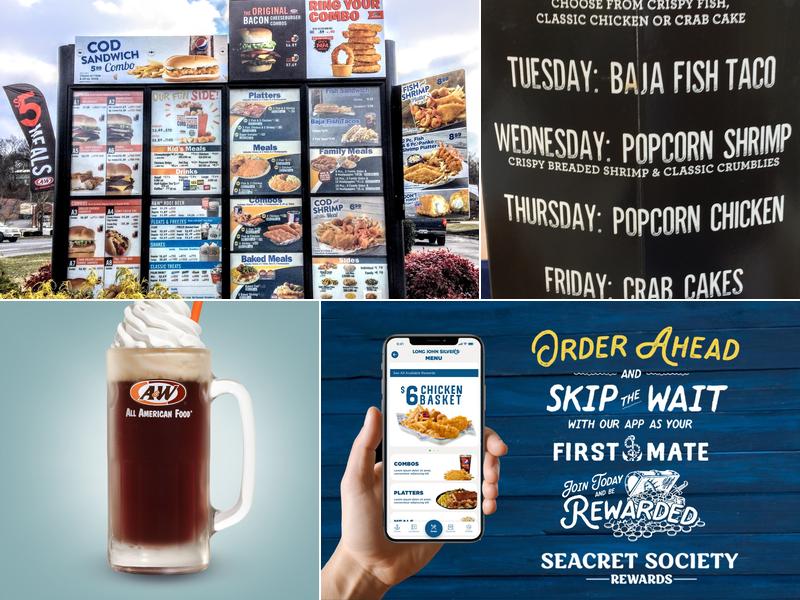 Long John Silver's | A&W Menu