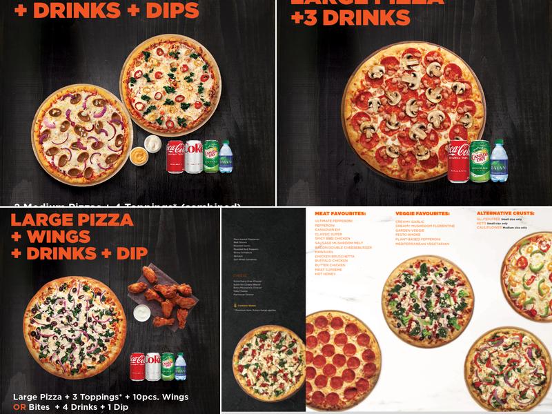 Pizza pizza Menu